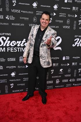 2026 HollyShorts Film Festival Los Angeles CA August 13: Sandro Monetti at the 2026 HollyShorts Film Festival on August 13, 2026 Credit: Michael Mattes AdMedia EDITORIAL USE ONLY  Copyright: xx AdMediax admphotosthree010177
