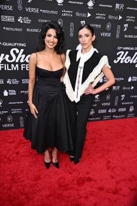 2026 HollyShorts Film Festival Los Angeles CA August 13: Iman Karram & Alana Duqim at the 2026 HollyShorts Film Festival on August 13, 2026 Credit: Michael Mattes AdMedia EDITORIAL USE ONLY  Copyright: xx AdMediax admphotosthree010155