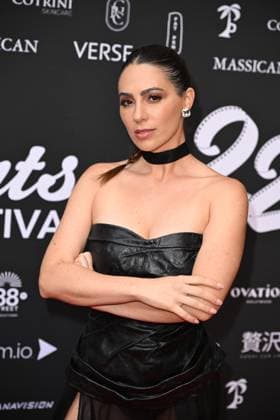 Los Angeles CA August 13: Valerie Maldonado the 2026 HollyShorts Film Festival on August 13, 2026 Credit: Michael Mattes USA - ZUMAa123 20260813_zaa_a123_124 Copyright: xAdMediax