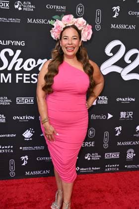 2026 HollyShorts Film Festival Los Angeles CA August 13: Marabina Jaimes at the 2026 HollyShorts Film Festival on August 13, 2026 Credit: Michael Mattes AdMedia EDITORIAL USE ONLY  Copyright: xx AdMediax admphotosthree010132
