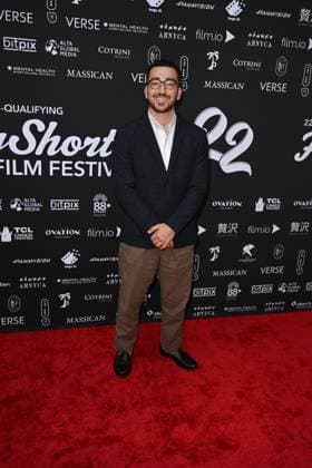 Los Angeles CA August 13: Sean Billings Almandarez at the 2026 HollyShorts Film Festival on August 13, 2026 Credit: Michael Mattes USA - ZUMAa123 20260813_zaa_a123_160 Copyright: xAdMediax