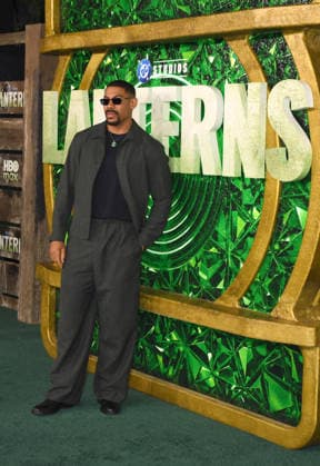 LOS ANGELES, CA - AUGUST 13: Aaron Pierre at HBO™s Lanterns Premiere on August 13, 2026 at Paramount Theatre in Los Angeles, California. Copyright: xJeffreyxMayerx