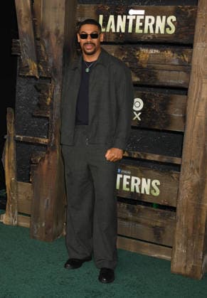 LOS ANGELES, CA - AUGUST 13: Aaron Pierre at HBO™s Lanterns Premiere on August 13, 2026 at Paramount Theatre in Los Angeles, California. Copyright: xJeffreyxMayerx