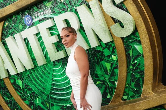 LOS ANGELES, CALIFORNIA - AUGUST 13: Jasmine Cephas-Jones at the Los Angeles Premiere of DC Studios Drama Series Lanterns r on August 13, 2026 Credit: USA - ZUMAa123 20260813_zaa_a123_213 Copyright: xAdMediax