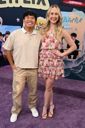 Netflix™s End of Summer Bash Sean Sotaridona and Kayla-Rose Gibson arriving to Netflix™s End of Summer Bash held at LAYLA Restaurant on August 13, 2026 in Los Angeles, CA. Los Angeles LAYLA Restaurant California USA Copyright: xStarbuck xAFF-USA.COMx