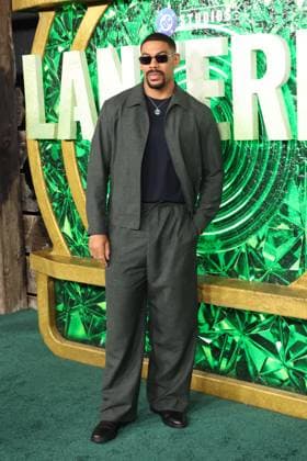 LOS ANGELES, CALIFORNIA - AUGUST 13: Aaron Pierre at the Los Angeles Premiere of DC Studios Drama Series Lanterns r on August 13, 2026 Credit: USA  - ZUMAa123 20260813_zaa_a123_270 Copyright: xAdMediax