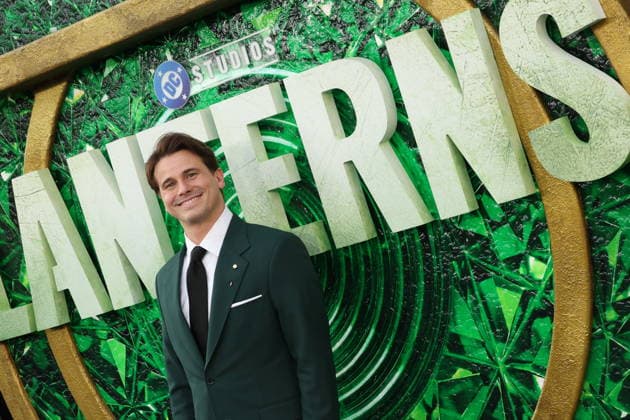 Premiere of Lanterns LOS ANGELES, CALIFORNIA - AUGUST 13:Jason Ritter at the Los Angeles Premiere of DC Studios Drama Series Lanterns r on August 13, 2026 Credit: AdMedia EDITORIAL USE ONLY  Copyright: xx AdMediax admphotosthree010382