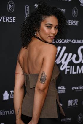 Los Angeles CA August 13: Alexandria Shipp at the 2026 HollyShorts Film Festival on August 13, 2026 Credit: Michael Mattes USA  - ZUMAa123 20260813_zaa_a123_348 Copyright: xAdMediax