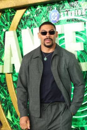 LOS ANGELES, CALIFORNIA - AUGUST 13: Aaron Pierre at the Los Angeles Premiere of DC Studios Drama Series Lanterns r on August 13, 2026 Credit: USA - ZUMAa123 20260813_zaa_a123_273 Copyright: xAdMediax