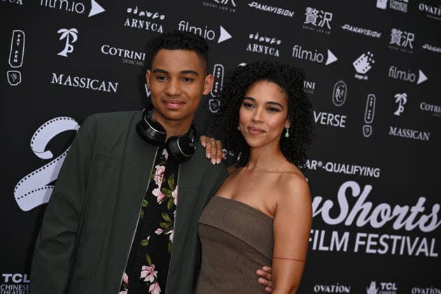 Los Angeles CA August 13: Alexandria Shipp at the 2026 HollyShorts Film Festival on August 13, 2026 Credit: Michael Mattes USA  - ZUMAa123 20260813_zaa_a123_359 Copyright: xAdMediax