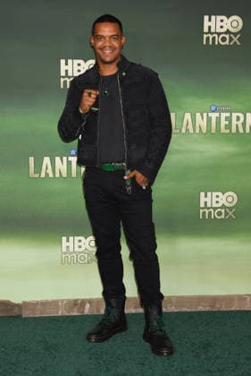 LOS ANGELES, CA - AUGUST 13: Califf Guzman at HBO™s Lanterns Premiere on August 13, 2026 at Paramount Theatre in Los Angeles, California. Copyright: xJeffreyxMayerx