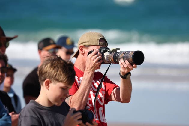 PACIFIC AIRSHOW, Spectators during The Pacific Airshow Gold Coast in Surfers Paradise, Queensland, Friday, August 14, 2026. ( NO ARCHIVING Surfers Paradise Queensland AUSTRALIA  Copyright: xJASONxO BRIENx 20260814168502521037
