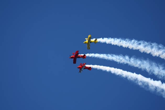 PACIFIC AIRSHOW, Screaming Diamonds perform during The Pacific Airshow Gold Coast in Surfers Paradise, Queensland, Friday, August 14, 2026. ( NO ARCHIVING Surfers Paradise Queensland AUSTRALIA  Copyright: xJASONxO BRIENx 20260814120247568183