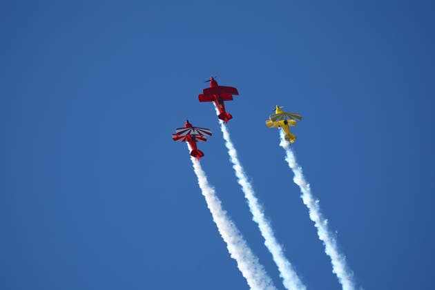 PACIFIC AIRSHOW, Screaming Diamonds perform during The Pacific Airshow Gold Coast in Surfers Paradise, Queensland, Friday, August 14, 2026. ( NO ARCHIVING Surfers Paradise Queensland AUSTRALIA  Copyright: xJASONxO BRIENx 20260814134304472810