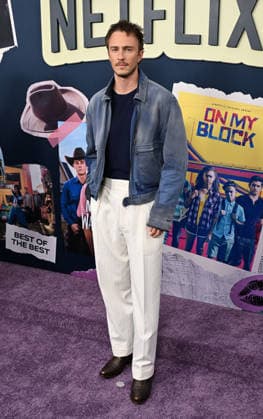 Netflix™s End of Summer Bash Drew Starkey arriving to Netflix™s End of Summer Bash held at LAYLA Restaurant on August 13, 2026 in Los Angeles, CA. Los Angeles LAYLA Restaurant California USA Copyright: xStarbuck xAFF-USA.COMx