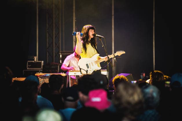 Wednesday live at Syd For Solen 2026 Copenhagen, Denmark. 13th, August 2026. The American rock band Wednesday performs a live concert during the Danish music festival Syd For Solen 2026 in Copenhagen. Here vocalist and musician Karly Hartzman is seen live on stage. Denmark, Copenhagen  Copyright: xGonzalesxPhoto ChristianxHjorthx