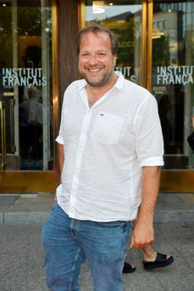 Alexander Glehr bei der Premiere des Dokumentarfilms Noga im Cinema Paris. Berlin, 13.08.2026 *** Alexander Glehr at the premiere of the documentary *Noga* at Cinema Paris Berlin, August 13, 2026 Foto:xM.xBehrensx xFuturexImagex noga_6812