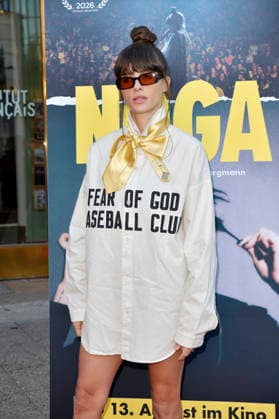 Noga Erez bei der Premiere des Dokumentarfilms Noga im Cinema Paris. Berlin, 13.08.2026 *** Noga Erez at the premiere of the documentary *Noga* at Cinema Paris Berlin, August 13, 2026 Foto:xM.xBehrensx xFuturexImagex noga_6826