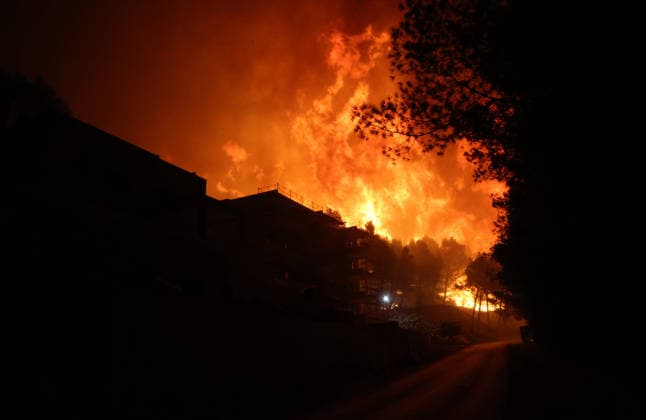 Wildfire near Omis: Large numbers of tourists and residents evacuated as firefighters face sleepless night A large wildfire that broke out in Lokva Rogoznica near Omis, Croatia on August 13, 2026, was out of control, with flames dangerously close to homes, prompting the evacuation of residents. All available firefighting forces were deployed to the area, working to protect homes and other buildings.  IvoxCagalj PIXSELL
