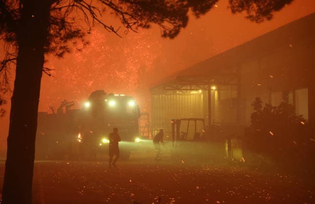 Wildfire near Omis: Large numbers of tourists and residents evacuated as firefighters face sleepless night A large wildfire that broke out in Lokva Rogoznica near Omis, Croatia on August 13, 2026, was out of control, with flames dangerously close to homes, prompting the evacuation of residents. All available firefighting forces were deployed to the area, working to protect homes and other buildings.  IvoxCagalj PIXSELL