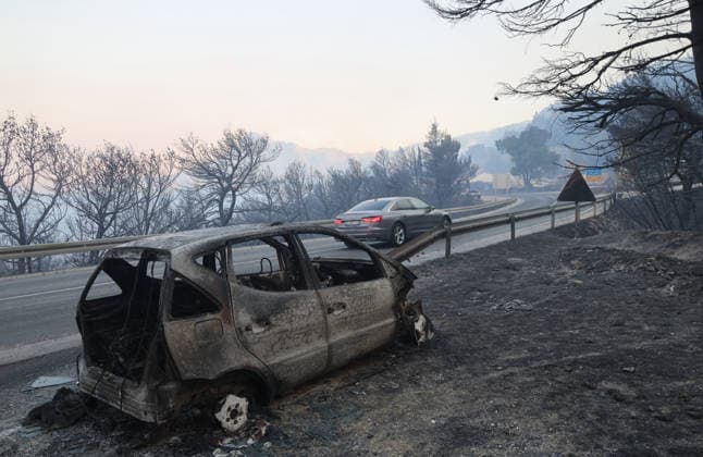 Aftermath of Wildfire Near Omis The full extent of the damage of fire near Omis, Croatia on August 14, 2026 became visible with the arrival of daylight following a devastating wildfire that swept through the Omis area yesterday and overnight.  IvoxCagalj PIXSELL