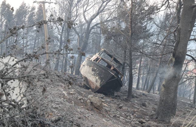 Aftermath of Wildfire Near Omis The full extent of the damage of fire near Omis, Croatia on August 14, 2026 became visible with the arrival of daylight following a devastating wildfire that swept through the Omis area yesterday and overnight.  IvoxCagalj PIXSELL