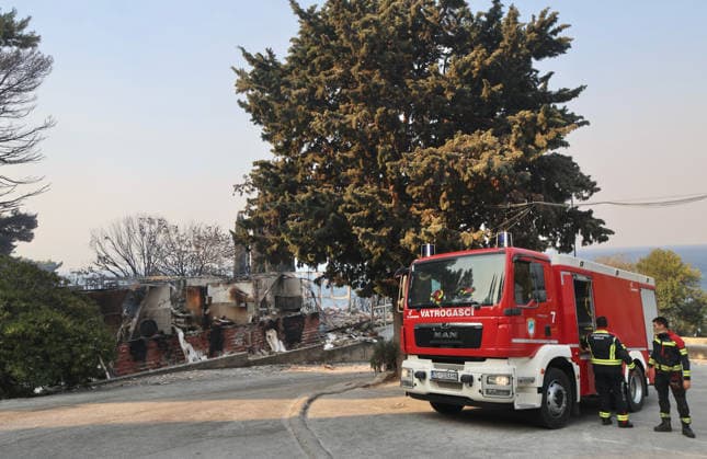 Aftermath of Wildfire Near Omis The full extent of the damage of fire near Omis, Croatia on August 14, 2026 became visible with the arrival of daylight following a devastating wildfire that swept through the Omis area yesterday and overnight.  IvoxCagalj PIXSELL
