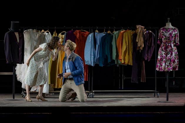 13.08.2026, Saarland, Ensdorf. Die West Side Story feiert am Donnerstagabend am Saarpolygon im Rahmen der diesjährigen Opernfestspiele mit zahlreichen Ehrengästen aus Politik, Kultur und Wirtschaft Premiere. *** August 13, 2026, Saarland, Ensdorf: *West Side Story* will premiere on Thursday evening at the Saarpolygon as part of this year’s opera festival, with numerous distinguished guests from the worlds of politics, culture, and business in attendance. bub