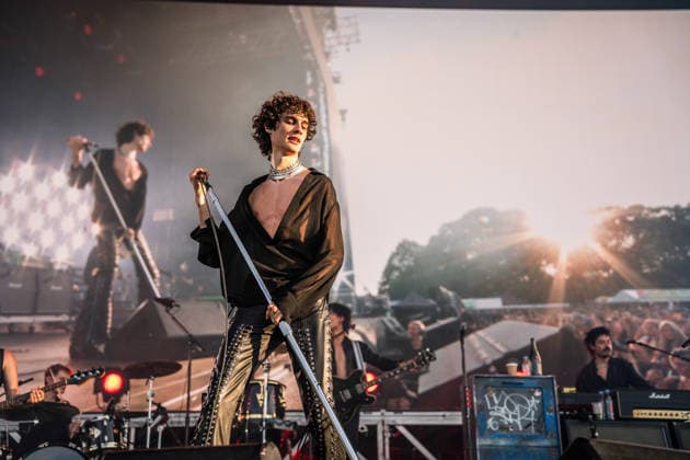 Sombr live at Syd For Solen 2026 Copenhagen, Denmark. 13th, August 2026. The American singer and songwriter Sombr performs a live concert during the Danish music festival Syd For Solen 2026 in Copenhagen. Denmark, Copenhagen  Copyright: xGonzalesxPhoto RolfxMeldgaardx