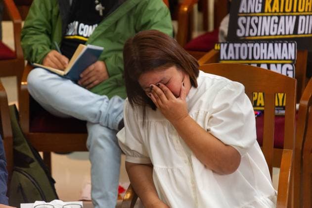 Philippine Truth Commission holds first public truth-telling session MANILA, PHILIPPINES, AUGUST 14, 2026: The Philippine Truth Commission holds its first public truth-telling session at the Pope Pius XII Catholic Center in Manila, focusing on the case of Raymart Siapo, a 19-year-old victim of the former Duterte administration™s War on Drugs. Raymart™s mother, Luzviminda Siapo, testified before the commission, saying her son was abducted and killed by 14 unidentified individuals. The session marked the opening of the commission™s public proceedings on alleged abuses linked to the anti-drug campaign. Manila Philippines Copyright: x xCharlesxEdmonxS.xPerezx xJNAxPressx