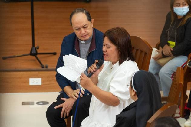 August 14, 2026, Manila, Philippines: MANILA, PHILIPPINES, AUGUST 14, 2026: The Philippine Truth Commission holds its first public Ã¢â‚¬oetruth-telling sessionÃ¢â‚¬Â at the Pope Pius XII Catholic Center in Manila, focusing on the case of Raymart Siapo, a 19-year-old victim of the former Duterte administrationÃ¢â‚¬â ¢s Ã¢â‚¬oeWar on Drugs.Ã¢â‚¬Â RaymartÃ¢â‚¬â ¢s mother, Luzviminda Siapo, testified before the commission, saying her son was abducted and killed by 14 unidentified individuals. The session marked the opening of the commissionÃ¢â‚¬â ¢s public proceedings on alleged abuses linked to the anti-drug campaign. Manila Philippines - ZUMAq101 20260814_zna_q101_060 Copyright: xCharlesxEdmonxS.xPerezx