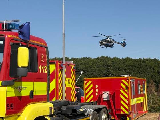 Waldbrand im Hürtgenwald ** NUR FÜR REDAKTIONELLE ZWECKE ** EDITORIAL USE ONLY **<p>Waldbrand im Hürtgenwald Der Waldbrand im Hürtgenwald hat sich am Freitag den 14.August.2026 auf mehrere Hundert Hektar Waldfläche ausgebreitet. Deutschland NRW Hütgenwald *** Forest Fire in the Hürtgenwald ** FOR EDITORIAL USE ONLY ** EDITORIAL USE ONLY ** p Forest fire in the Hürtgenwald The forest fire in the Hürtgenwald spread to several hundred hectares of forest on Friday, August 14, 2026. Germany, North Rhine-Westphalia, Hürtgenwald Copyright: doc875lfi9gq4zbkaeioy8 ,EDITORIAL USE ONLY