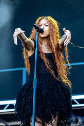 Ravyn Lenae live at Syd For Solen 2026 Copenhagen, Denmark. 13th, August 2026. The American singer and songwriter Ravyn Lenae performs a live concert during the Danish music festival Syd For Solen 2026 in Copenhagen. Denmark, Copenhagen  Copyright: xGonzalesxPhoto ErlingxBrodersenx