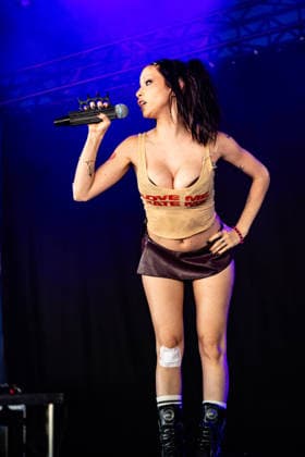 Six Sex live at Syd For Solen 2026 Copenhagen, Denmark. 13th, August 2026. The Argentinian singer Six Sex performs a live concert during the Danish music festival Syd For Solen 2026 in Copenhagen. Denmark, Copenhagen  Copyright: xGonzalesxPhoto ErlingxBrodersenx