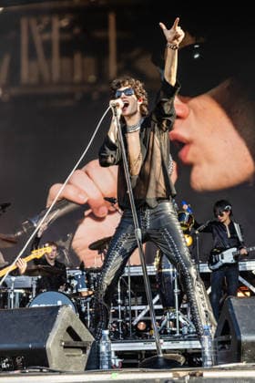 Sombr live at Syd For Solen 2026 Copenhagen, Denmark. 13th, August 2026. The American singer and songwriter Sombr performs a live concert during the Danish music festival Syd For Solen 2026 in Copenhagen. Denmark, Copenhagen  Copyright: xGonzalesxPhoto ErlingxBrodersenx