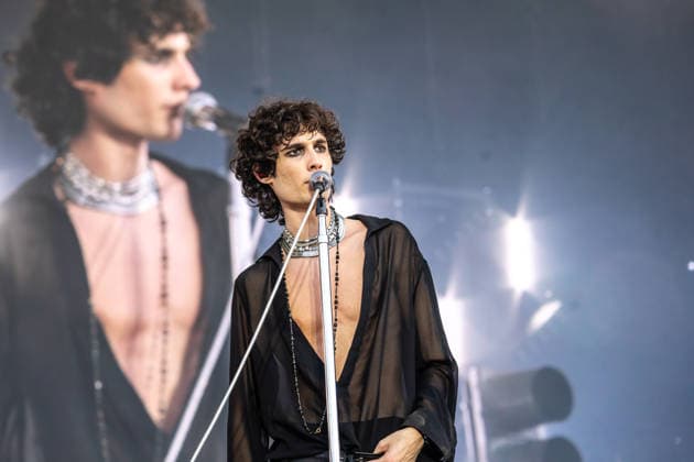 Sombr live at Syd For Solen 2026 Copenhagen, Denmark. 13th, August 2026. The American singer and songwriter Sombr performs a live concert during the Danish music festival Syd For Solen 2026 in Copenhagen. Denmark, Copenhagen  Copyright: xGonzalesxPhoto ErlingxBrodersenx
