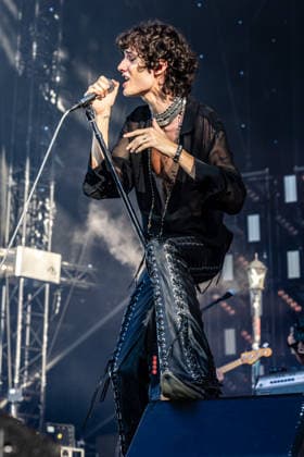 Sombr live at Syd For Solen 2026 Copenhagen, Denmark. 13th, August 2026. The American singer and songwriter Sombr performs a live concert during the Danish music festival Syd For Solen 2026 in Copenhagen. Denmark, Copenhagen  Copyright: xGonzalesxPhoto ErlingxBrodersenx