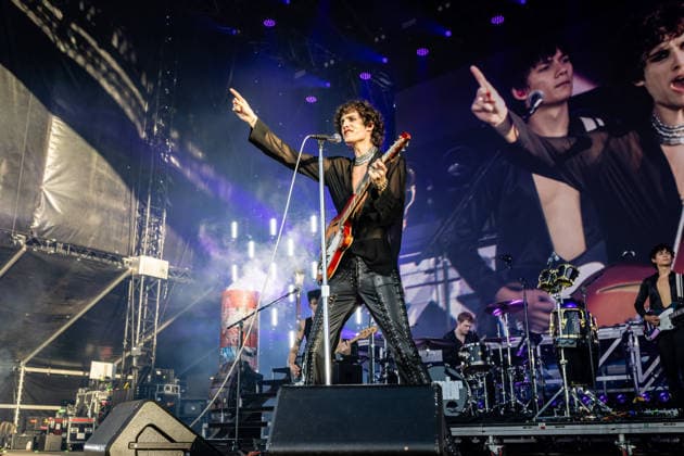 Sombr live at Syd For Solen 2026 Copenhagen, Denmark. 13th, August 2026. The American singer and songwriter Sombr performs a live concert during the Danish music festival Syd For Solen 2026 in Copenhagen. Denmark, Copenhagen  Copyright: xGonzalesxPhoto ErlingxBrodersenx
