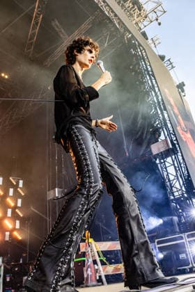 Sombr live at Syd For Solen 2026 Copenhagen, Denmark. 13th, August 2026. The American singer and songwriter Sombr performs a live concert during the Danish music festival Syd For Solen 2026 in Copenhagen. Denmark, Copenhagen  Copyright: xGonzalesxPhoto ErlingxBrodersenx