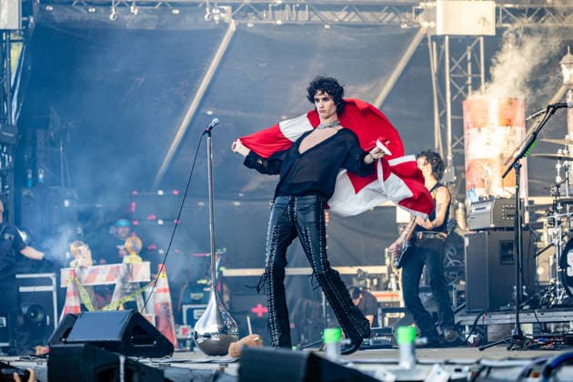 Sombr live at Syd For Solen 2026 Copenhagen, Denmark. 13th, August 2026. The American singer and songwriter Sombr performs a live concert during the Danish music festival Syd For Solen 2026 in Copenhagen. Denmark, Copenhagen  Copyright: xGonzalesxPhoto ErlingxBrodersenx
