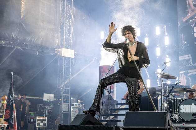 Sombr live at Syd For Solen 2026 Copenhagen, Denmark. 13th, August 2026. The American singer and songwriter Sombr performs a live concert during the Danish music festival Syd For Solen 2026 in Copenhagen. Denmark, Copenhagen  Copyright: xGonzalesxPhoto ErlingxBrodersenx