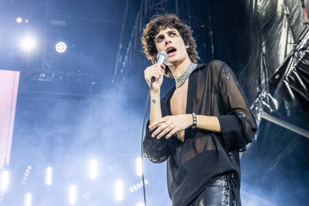 Sombr live at Syd For Solen 2026 Copenhagen, Denmark. 13th, August 2026. The American singer and songwriter Sombr performs a live concert during the Danish music festival Syd For Solen 2026 in Copenhagen. Denmark, Copenhagen  Copyright: xGonzalesxPhoto ErlingxBrodersenx