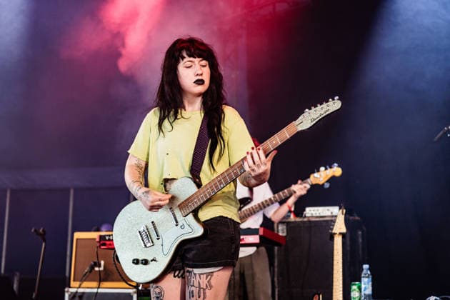 Wednesday live at Syd For Solen 2026 Copenhagen, Denmark. 13th, August 2026. The American rock band Wednesday performs a live concert during the Danish music festival Syd For Solen 2026 in Copenhagen. Here vocalist and musician Karly Hartzman is seen live on stage. Denmark, Copenhagen  Copyright: xGonzalesxPhoto ErlingxBrodersenx