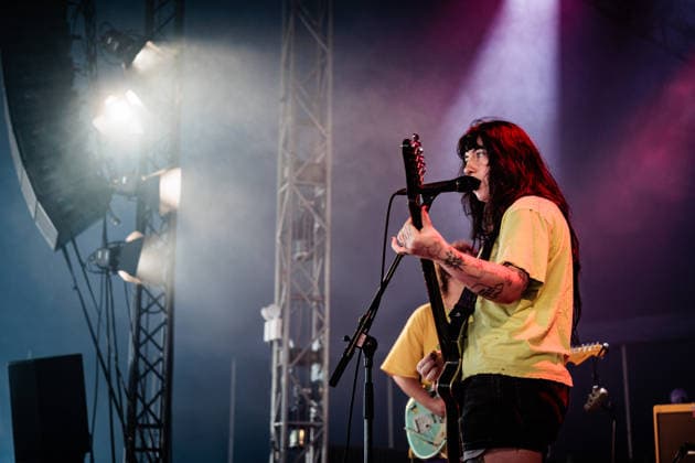 Wednesday live at Syd For Solen 2026 Copenhagen, Denmark. 13th, August 2026. The American rock band Wednesday performs a live concert during the Danish music festival Syd For Solen 2026 in Copenhagen. Here vocalist and musician Karly Hartzman is seen live on stage. Denmark, Copenhagen  Copyright: xGonzalesxPhoto ErlingxBrodersenx