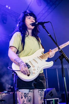 Wednesday live at Syd For Solen 2026 Copenhagen, Denmark. 13th, August 2026. The American rock band Wednesday performs a live concert during the Danish music festival Syd For Solen 2026 in Copenhagen. Here vocalist and musician Karly Hartzman is seen live on stage. Denmark, Copenhagen  Copyright: xGonzalesxPhoto ErlingxBrodersenx