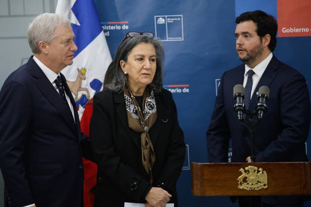 Santiago, August 14, 2026 The President of the Republic, Jose Antonio Kast, along with Health Minister May Chomali, announces an agreement between the Ministry of Health, Fonasa, and Caja de los Andes to treat patients on the waiting list Diego Martin Aton Chile, Aton 1180636 jpeg  Copyright: DIEGOxMARTIN ATONxCHILE