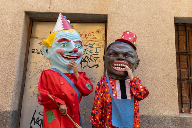 August 14, 2026, PeoÂ±Afiel, Valladolid, USA: A procession Ã¢â‚¬oeDesfile de Gigantes y CabezudosÃ¢â‚¬Â marks the official opening of the Fiestas de Nuestra SeoÂ±ora y San Roque in PeoÂ±afiel, Spain on Friday, August 14, 2026. The Ã¢â‚¬oeGiganteÃ¢â‚¬Â figures represent archetypal kings and queens of Castile. The annual festival, taking place this year on August 14-18, includes traditional processions, bullfighting and and musical events. PeoÂ±Afiel USA  - ZUMAg235 20260814_zap_g235_031 Copyright: xPaulxChristianxGordonx