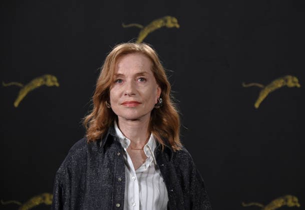 IPA87473587 - Locarno, Switzerland Locarno Film Festival 2026 Ni vue ni connue film photocall In the photo: Actress Isabelle Huppert wearing a dress by Brunello Cucinelli  Copyright: xNickxZonnaxxcopyrightx x xNickxZonnax 87473587
