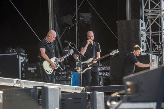 Die deutsche Punkrock Band Sondaschule auf der Mainstage vom Highfield 2026. Gesang Costa Cannabis (Tim Kleinrensing) Gitarre, Gesang Chemokeule (Mirko Klautmann) Bass Matthias Richter (seit 2013) Posaune Chris Altmann (seit 2006) Gitarre Phillip FaF Pfaff (seit 2022) Highfield 2026 tag 1 - sondaschule *** The German punk rock band Sondaschule on the Main Stage at Highfield 2026: Vocals: Costa Cannabis; Tim Kleinrensing: Guitar, Vocals: Chemokeule, Mirko Klautmann; Bass: Matthias Richter (since 2013); Trombone: Chris Altmann (since 2006); Guitar: Phillip FaF Pfaff (since 2022); Highfield 2026, Day 1: Sondaschule
