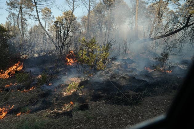14.08.2026 - Europa, Kroatien, Ninski Stanovi: Großflächiger Vegetationsbrand zwischen Ninski Stanovi und Å½erava in der Gespanschaft Zadar. Zahlreiche Feuerwehrkräfte kämpfen gegen die Flammen. Ein Air Tractor und zwei Canadair sind zur Unterstützung der Löscharbeiten aus der Luft unterwegs. Starker Wind erschwert den Einsatz und begünstigt die Ausbreitung des Feuers. 14.08.2026 - Europa, Hrvatska, Ninski Stanovi: Veliki poÅ¾ar otvorenog prostora izmeÄ‘u Ninskih Stanova i Å½erave u Zadarskoj Å¾upaniji. Brojne vatrogasne snage bore se s vatrom. Air Tractor i Canadair upuÄ‡eni su na poÅ¾ariÅ¡te kako bi pomogli u gaÅ¡enju iz zraka. Jak vjetar oteÅ¾ava gaÅ¡enje i pogoduje Å¡irenju poÅ¾ara. *** August 14, 2026 Europe, Croatia, Ninsk Copyright: xLUKAxKOLANOVICx